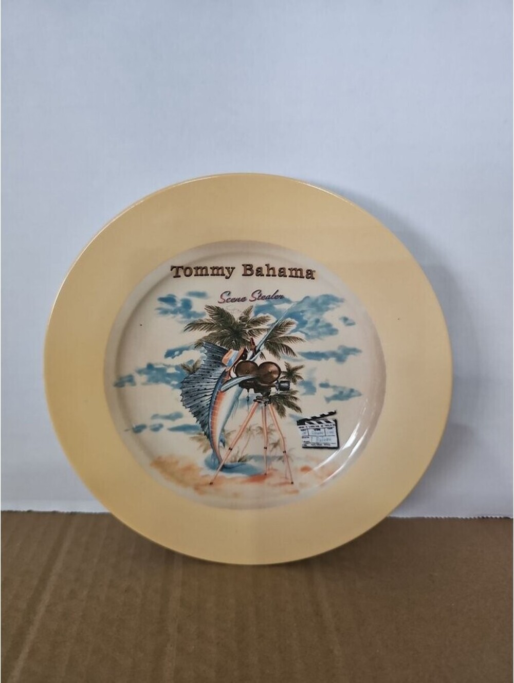 Tommy Bahama Scene Stealer Decorative Plate